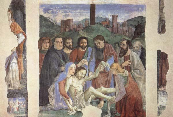 Domenicho Ghirlandaio Beweinung Christi oil painting image